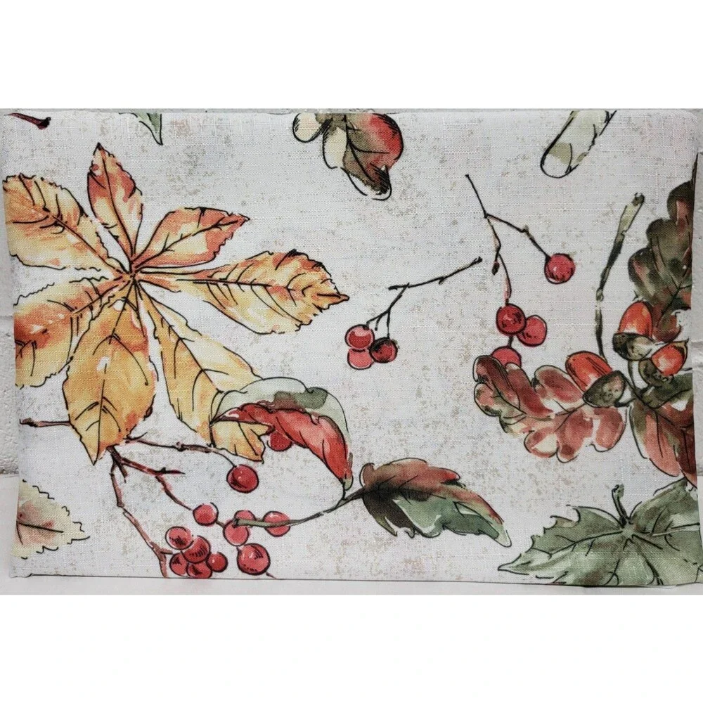 Printed Fabric Tablecloth, 52